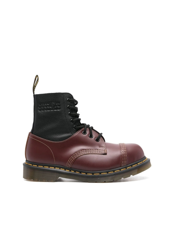 Dr. Martens Number Logo Two-Tone Lace-Up
  Boots