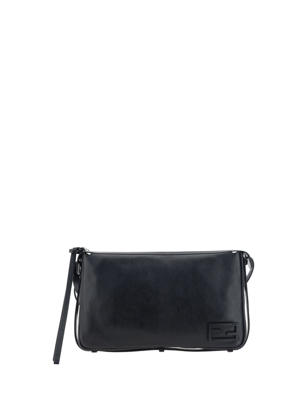 FENDI - Simply Leather Medium Shoulder Bag - Jente