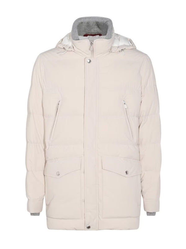 Brunello Cucinelli Beige Down