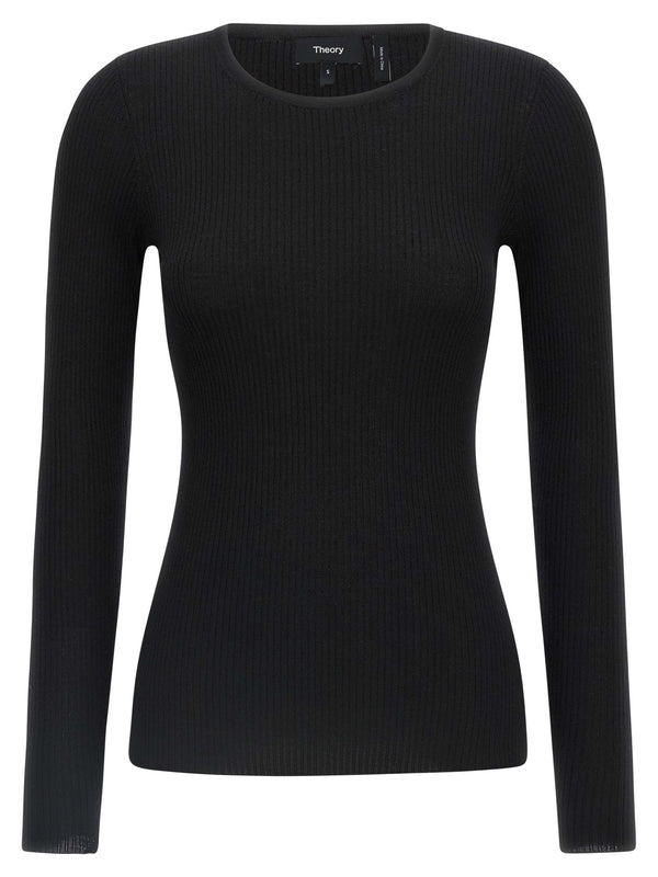 Theory Black Knitted
