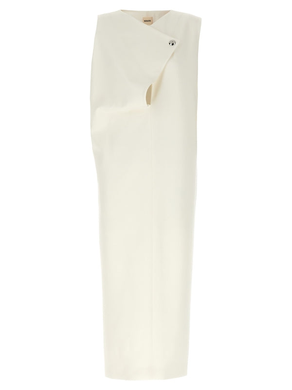 Crispin Button
  Detail Midi Dress