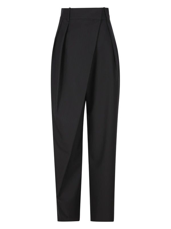 Twist Pleats
  Wool Pants