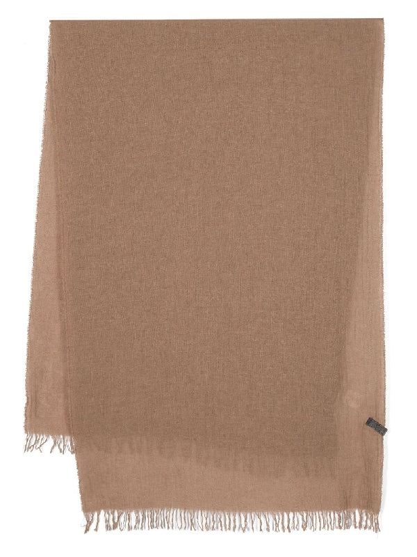 Wool Blend Fringe Muffler