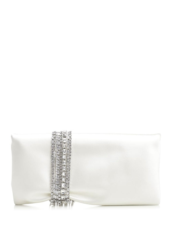 Zandra Satin Clutch Bag