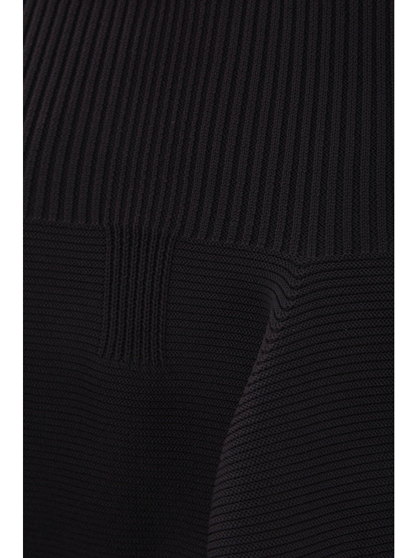 Pleats Detail Banding Skirt