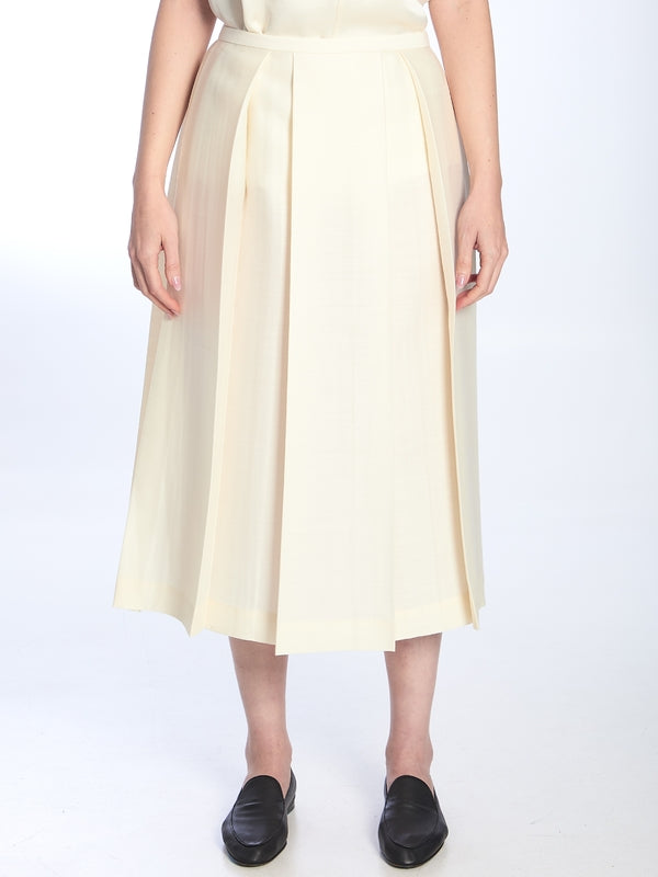 Wool Silk Skirt