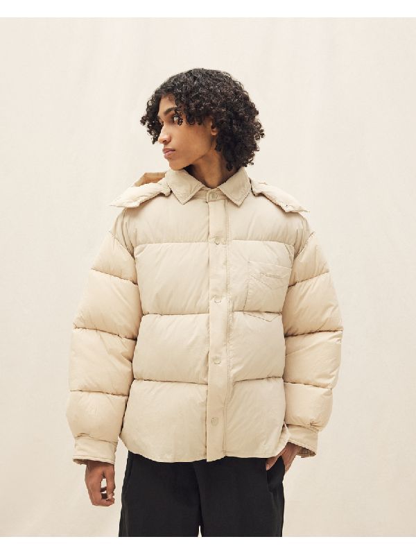 Chemise Logo Pocket Down Jacket