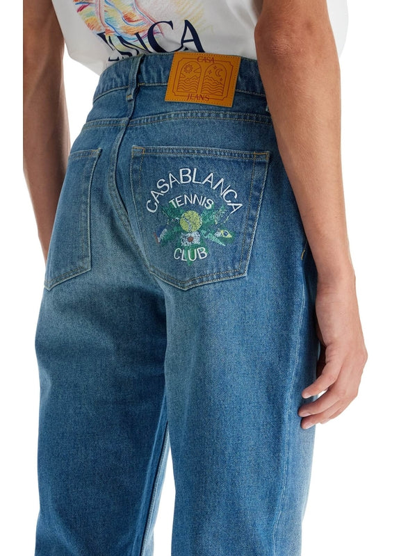 Tennis Club Denim Pants