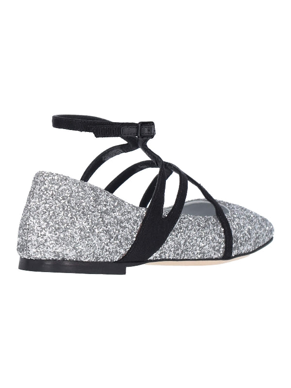 Astoria Glitter Flat Shoes