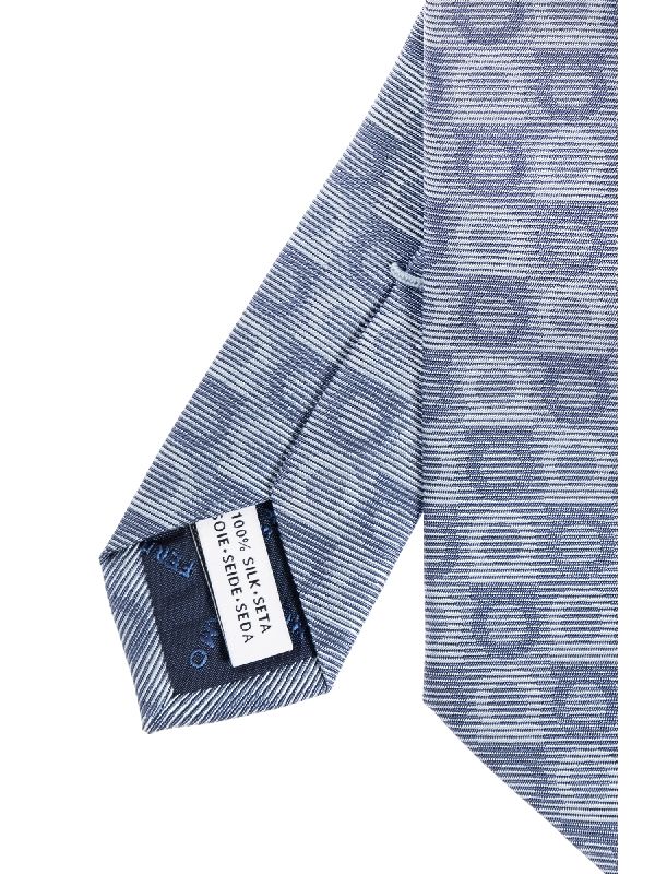 Gancini
  Jacquard Silk Tie