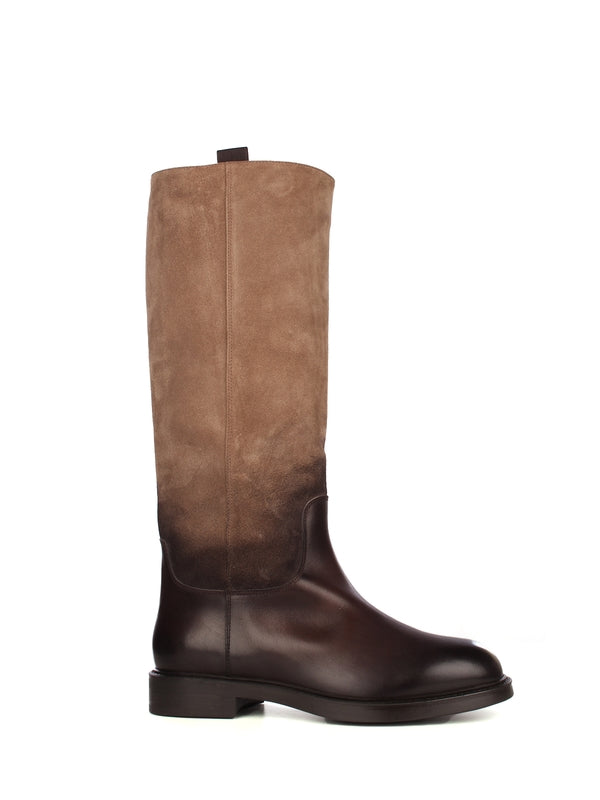 Ducals Brown High Boots