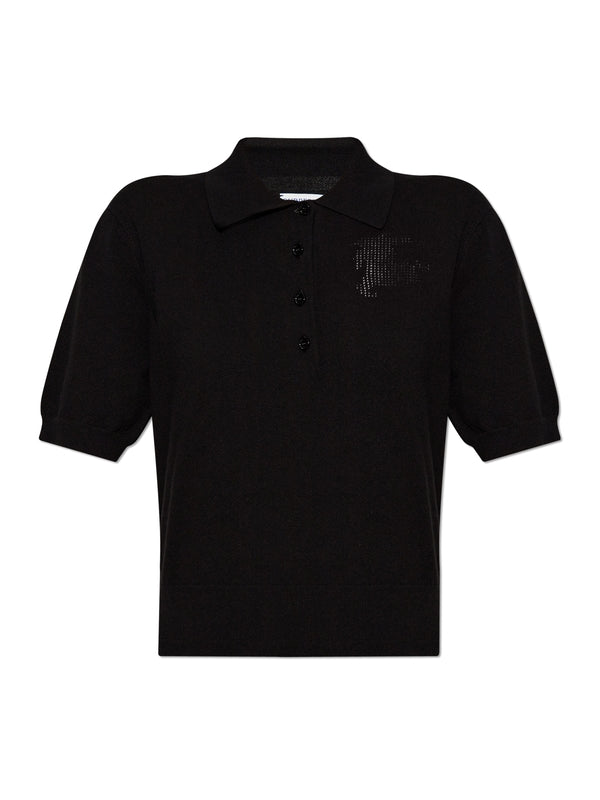 Ekd Logo Cotton Short Sleeve Polo Shirt