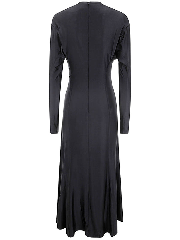 Drape Viscose Dress