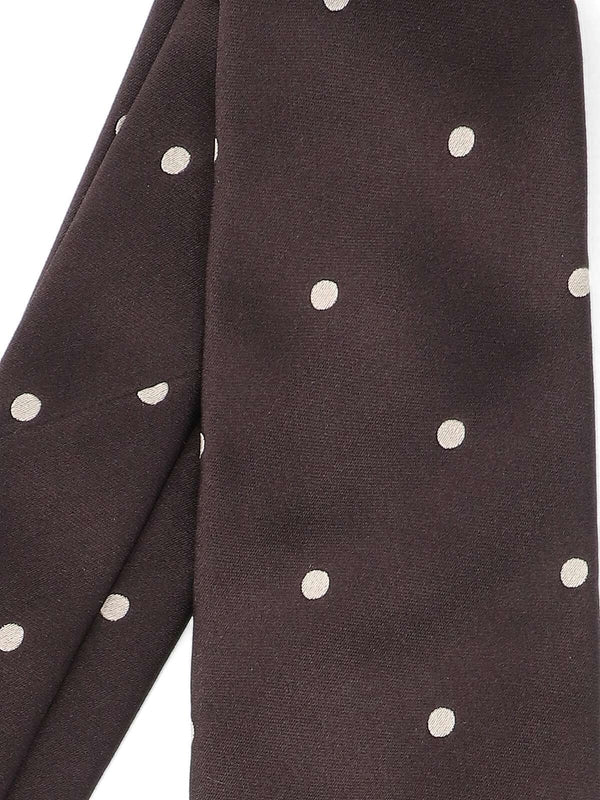 Dot Pattern Silk Necktie