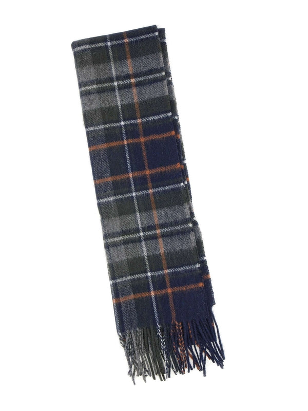 Barbour Checked Multicolor Wool Mufflers