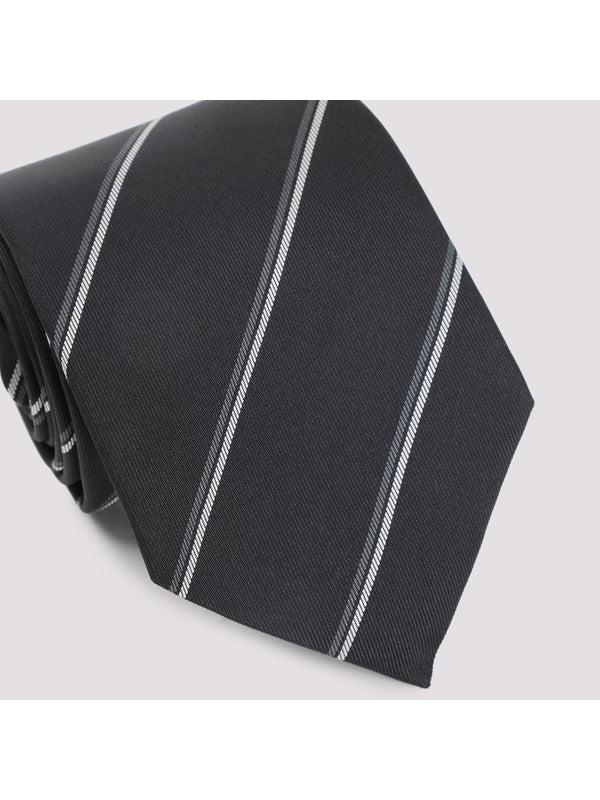 Saint Laurent Black Neck Ties
