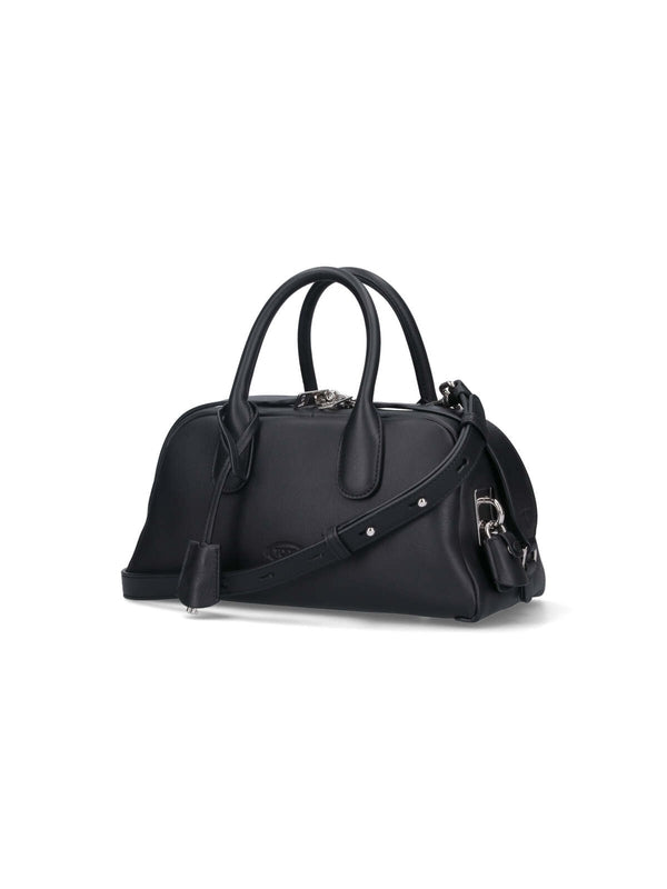 TOD'S - Darsena Logo Leather Tote Bag - Jente