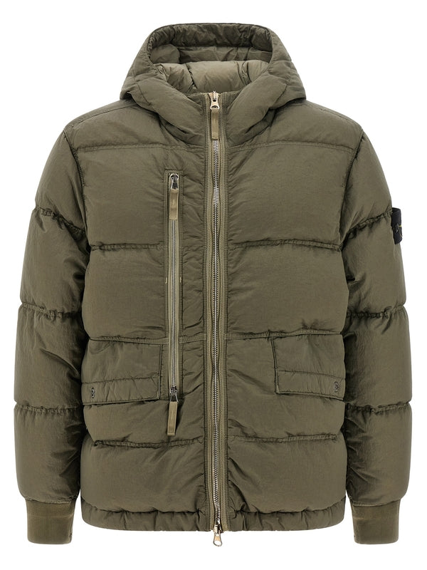 Stone Island Green Down
