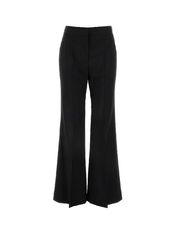 Wool Mohair Flare Pants