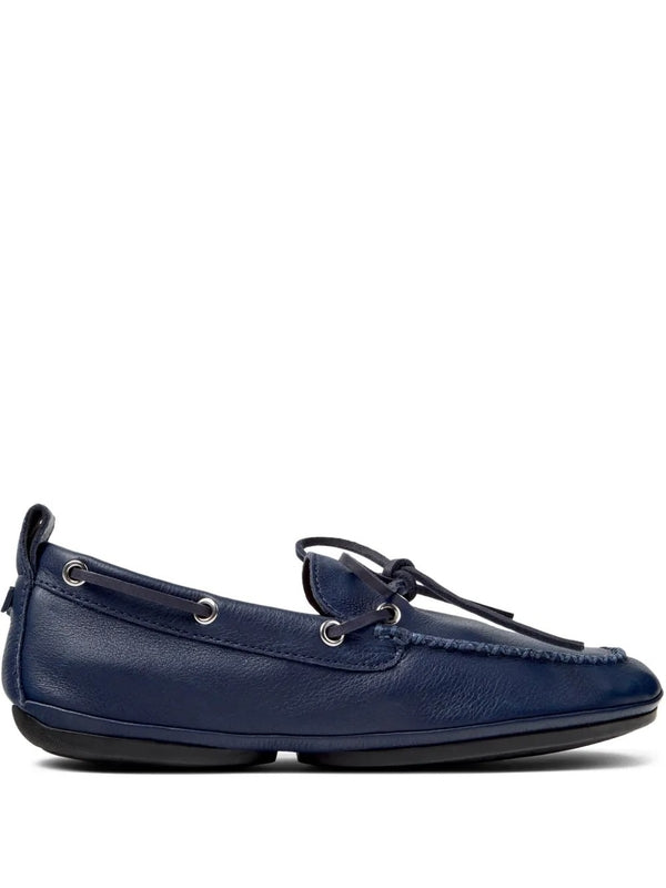 Camper Navy Flat Shoes