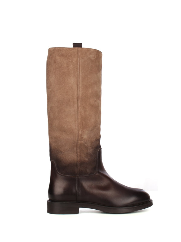 Ducals Brown High Boots