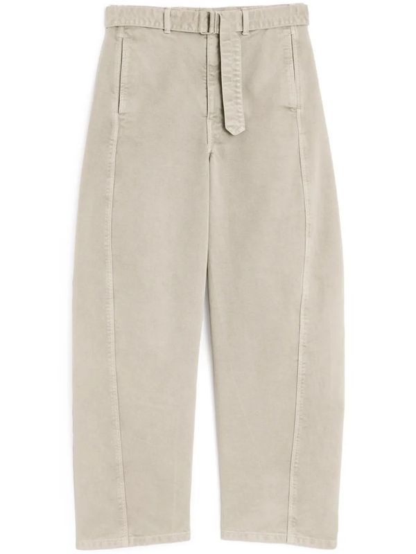 Twist Belt Denim Pants