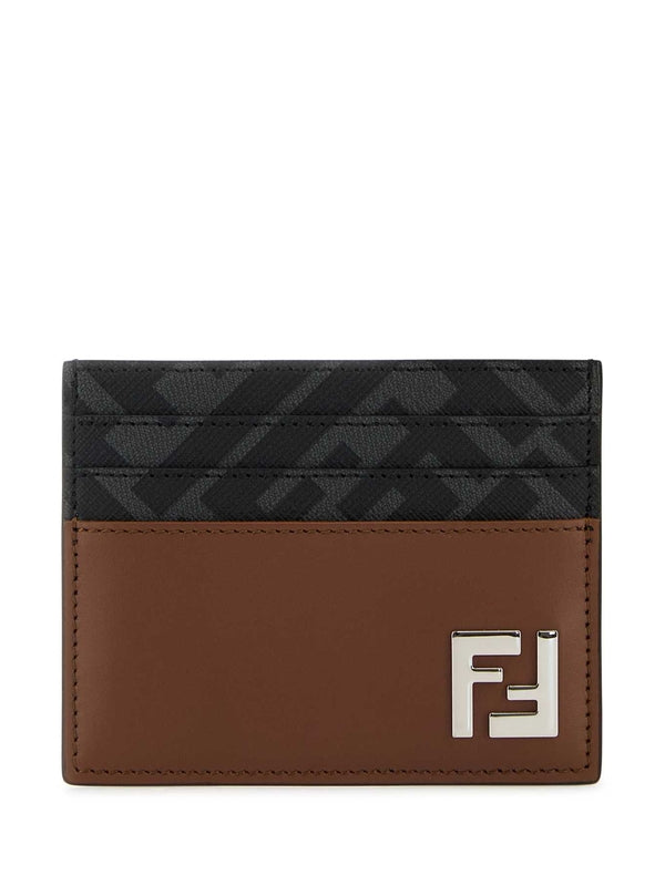 Fendi Brown Card Holders