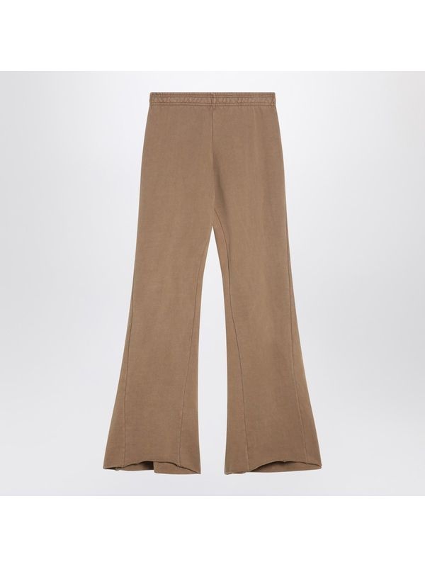 Banding Flare Cotton Pants