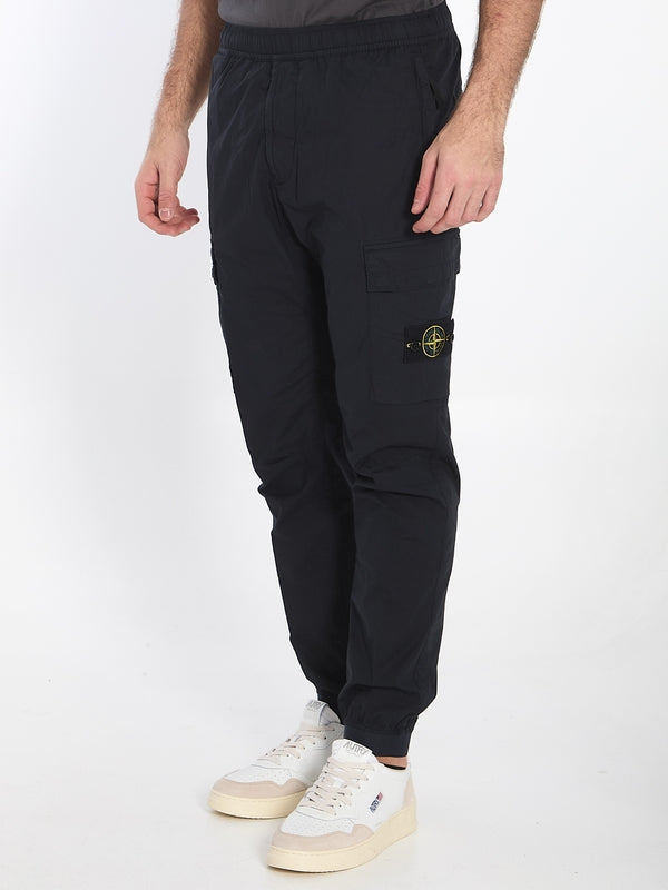 Wappen Patch Cotton Jogger Pants