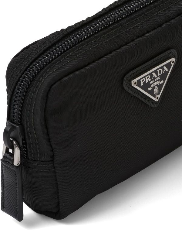 Triangle Logo Re-Nylon Small Pouch