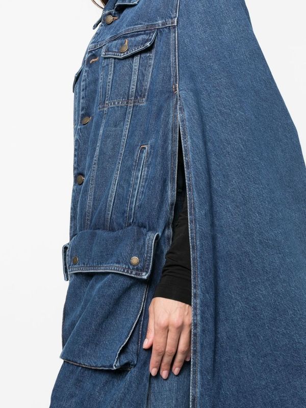 Kate Denim Cape Jacket