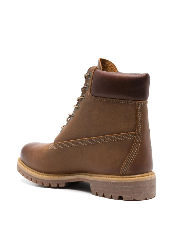 Timberland Brown Lace-Up Boots