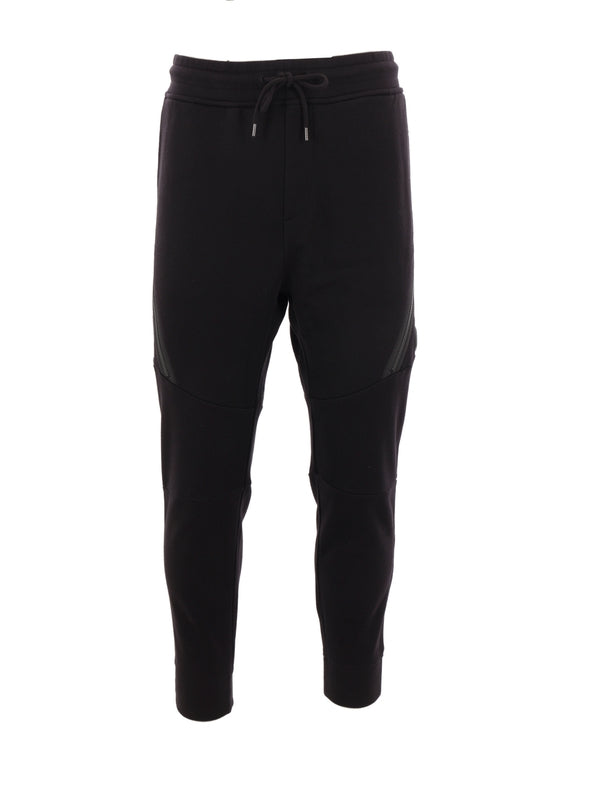 Zipper Detail Cotton Track
  Pants