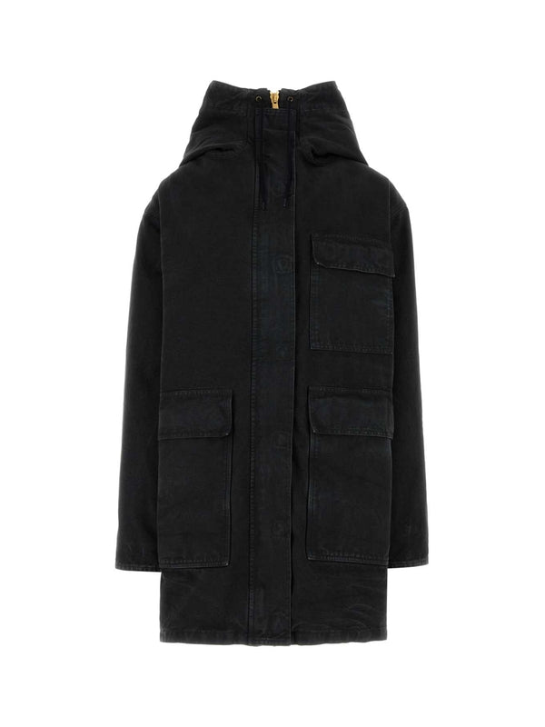 Cotton Hoodieed Parka