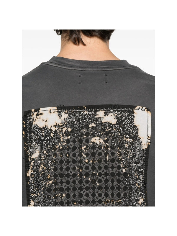 Amiri Black Half Sleeve