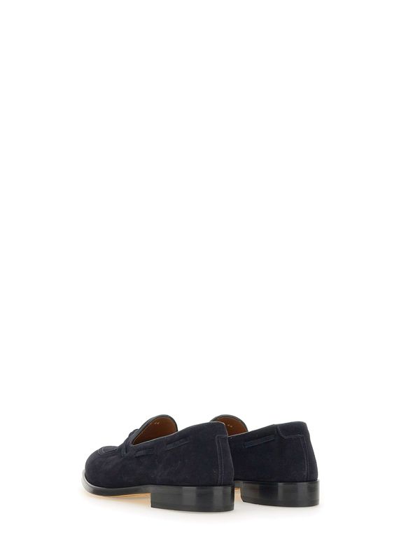 Tassel Detail Suede Loafers