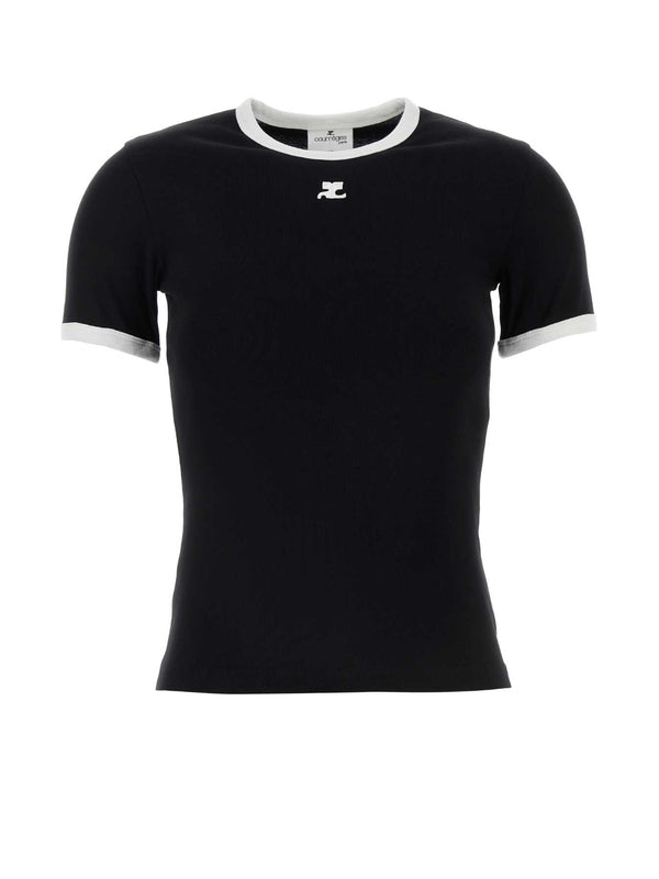 Courrèges Black Half Sleeve