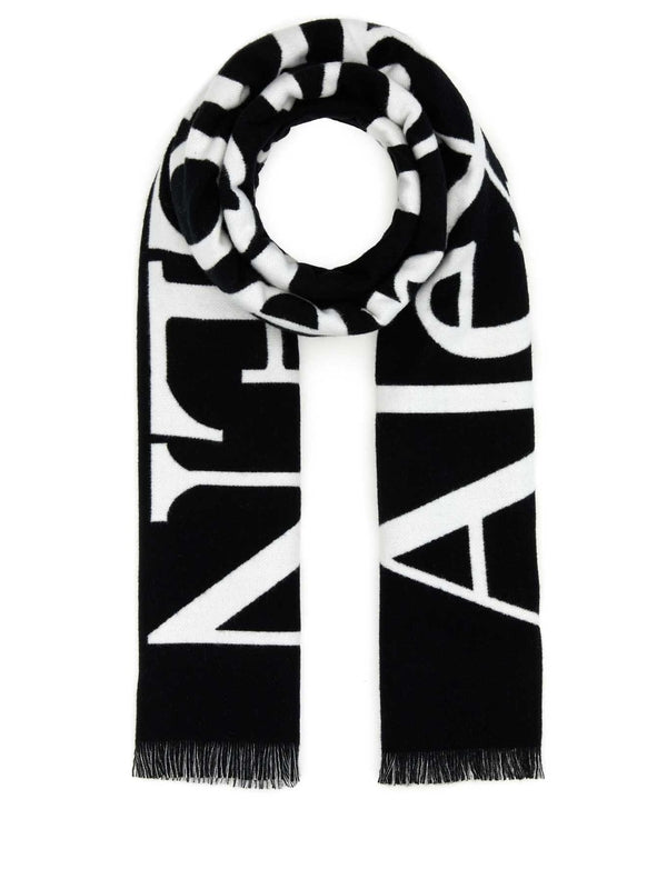 Alexander Mcqueen Black Other Fabric Mufflers