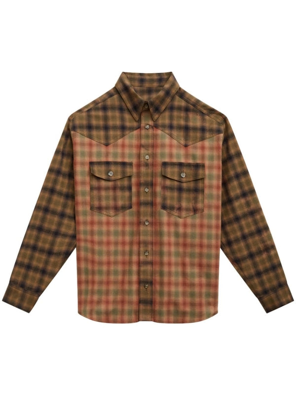 Western Detail Double Pocket
  Shirt