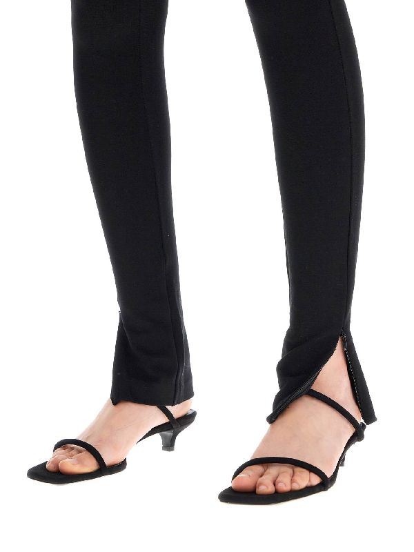 Zip Detail Stretch Leggings - Jente