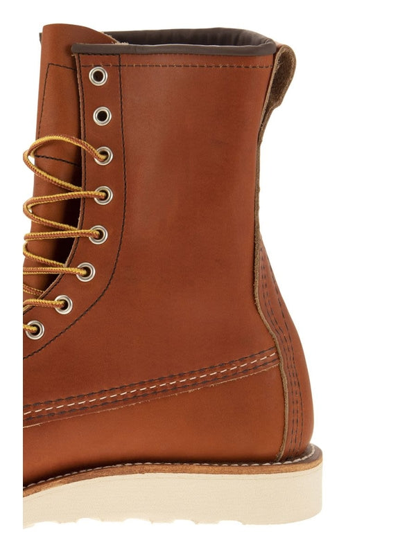 Red Wing Brown Lace-Up Boots