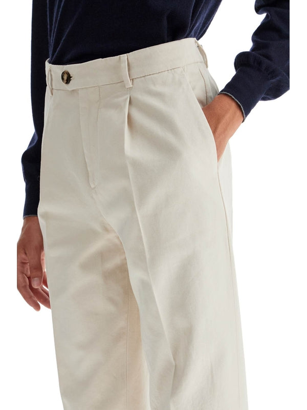 Cotton Tailored Pants