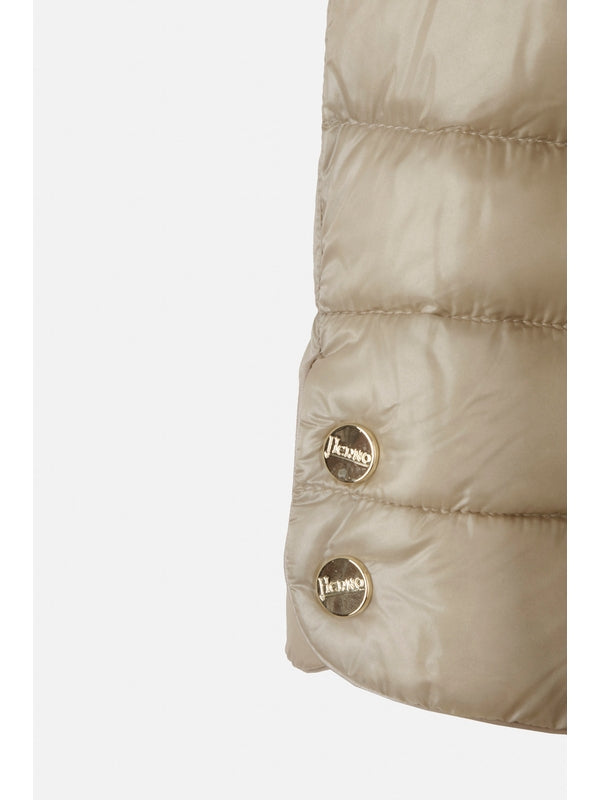 Wide-Neck Quilted Padding