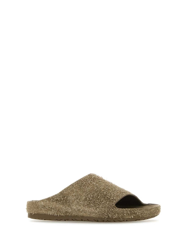 Lago Brushed Suede Slides