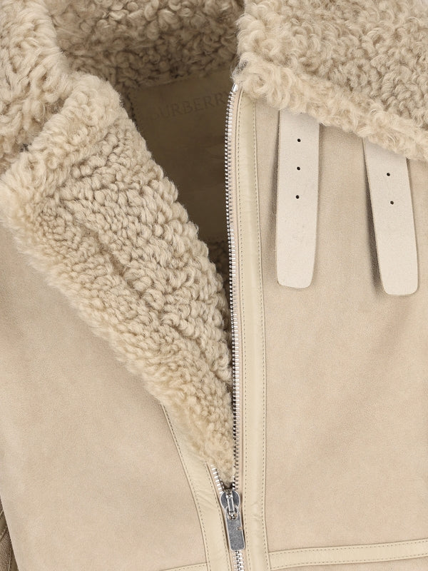 Oversized Mustang Shearling Jacket - Jente