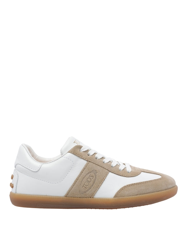 Tod'S White Low Top Sneakers