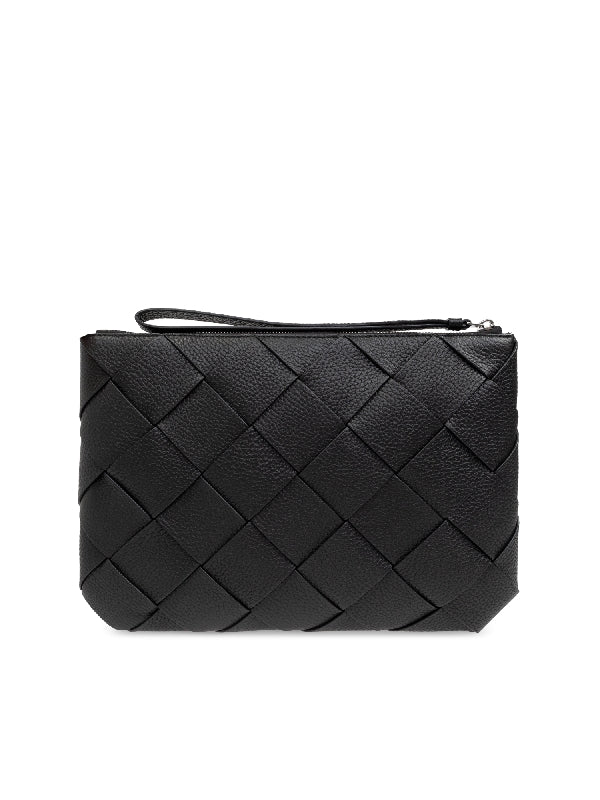 Diago Leather Large Clutch