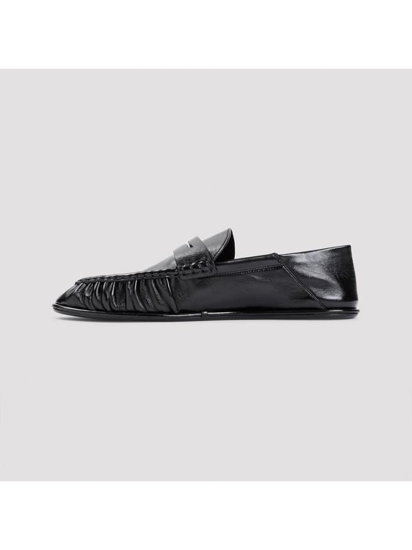 Cassandra Logo Leather Penny
  Loafers