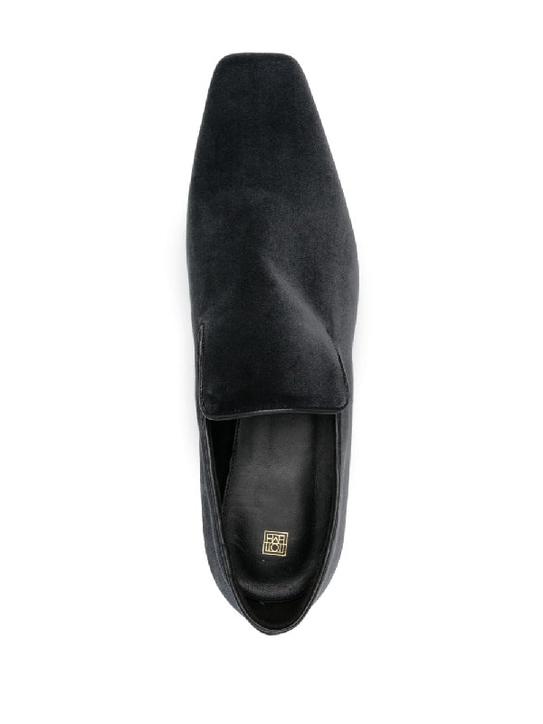 Venetian Velvet Cotton Slip-On Loafers