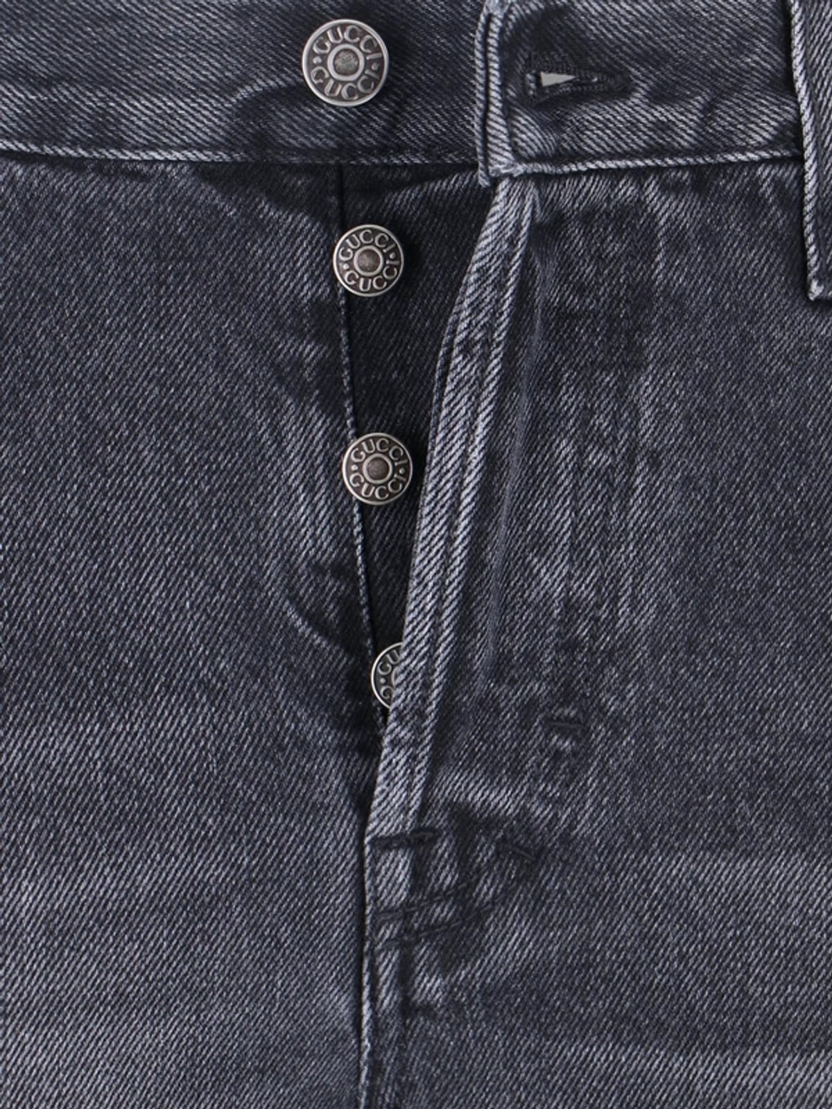 Gucci Grey Denim Pants